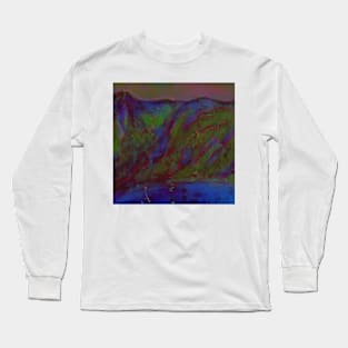 Queenstown ,remarkables frankton arm. Long Sleeve T-Shirt